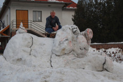 Tóti Hószobor 2010